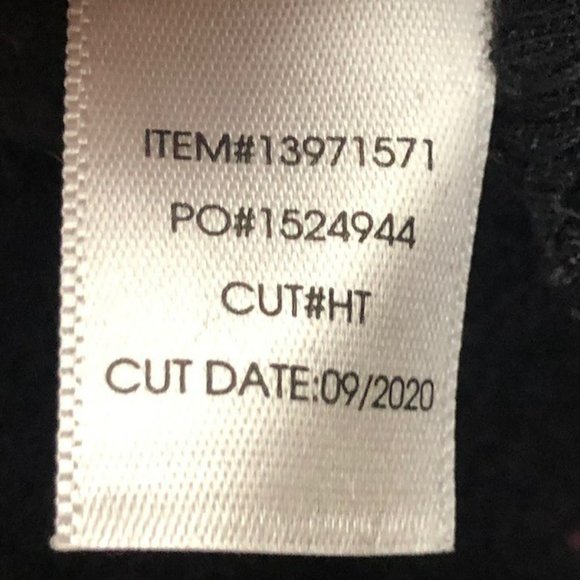 Torrid Fleece Sweatshirt w/Rhinestones - Black - 3 - Picture 10 of 12